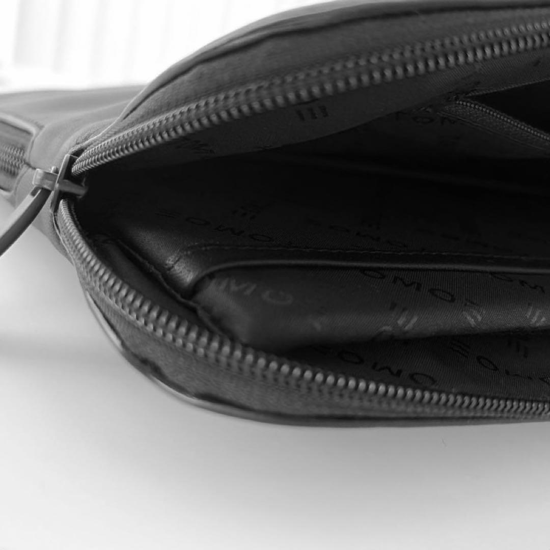 TOMOE（トモエ）2WAYクラッチブリーフ ビジネスバッグ 黒 SLIM_EX