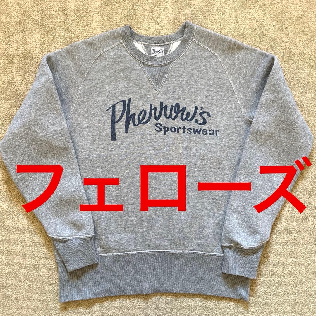 フェローズ 両Vガゼット スウェット トレーナー 定番ロゴ Mサイズ