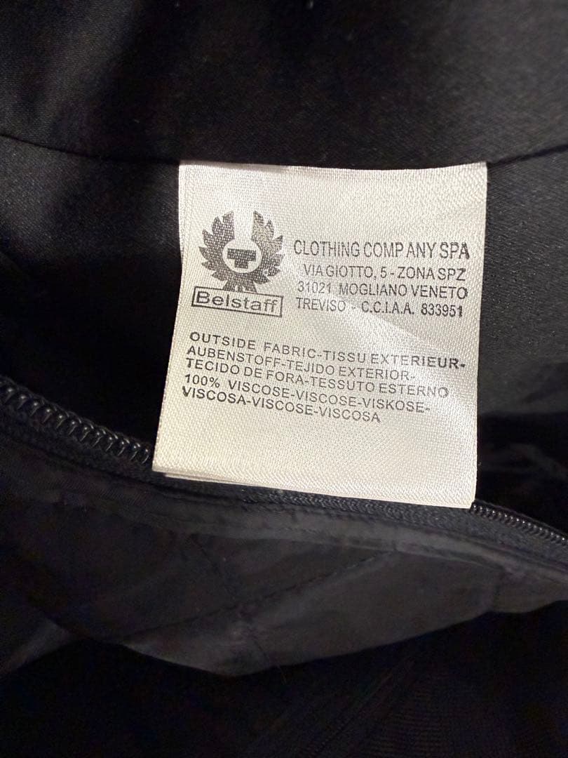 BELSTAFF シングルライダースジャケット 黒