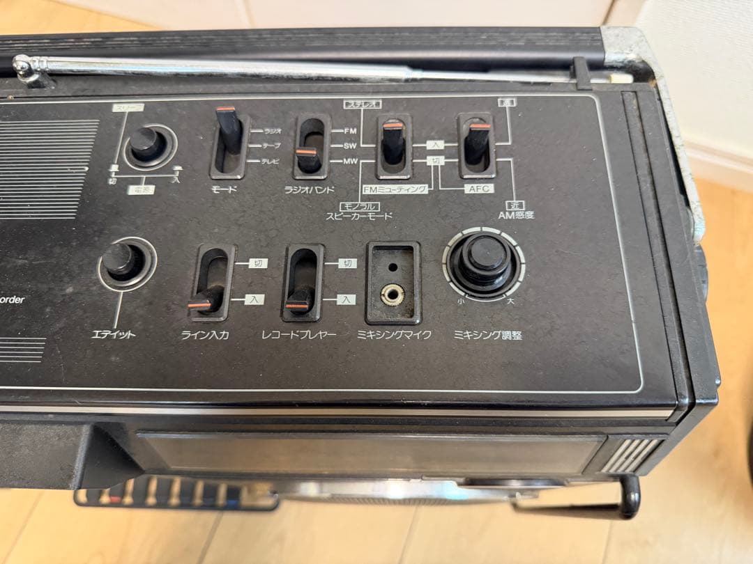 シャープ 5P-R2U ラジカセ　ジャンク