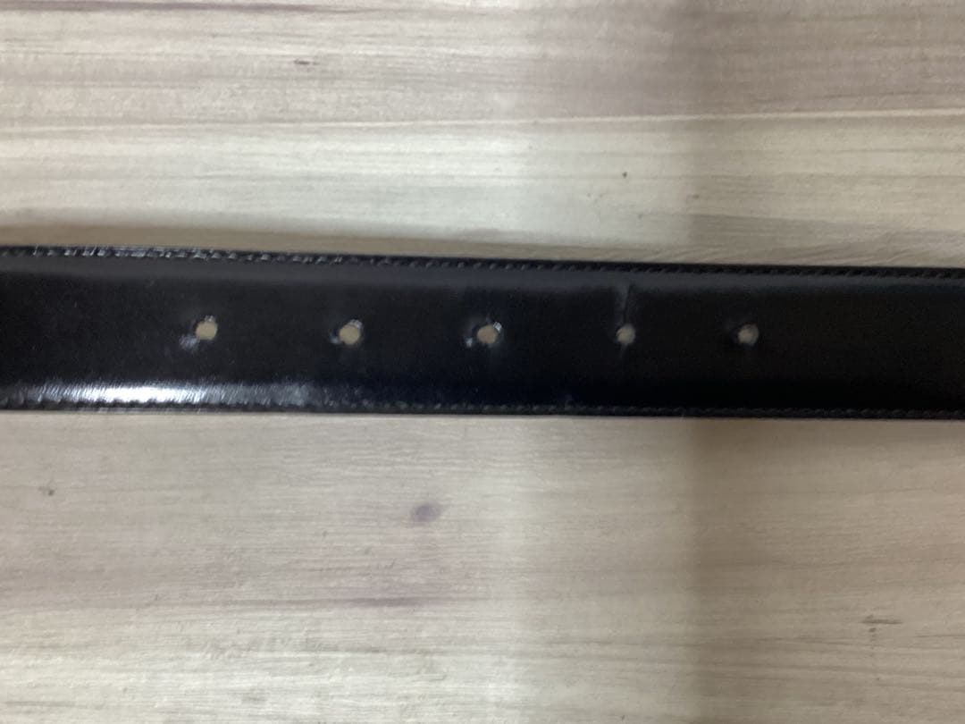 最終値下げ　美品　グッチ　レザーベルト　①