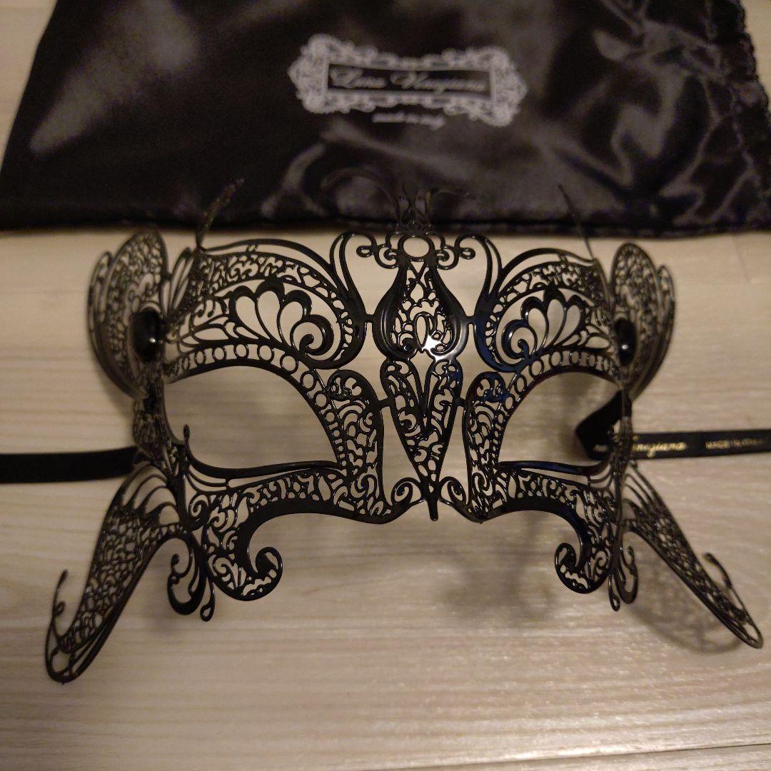 イタリア製ヴェネチアンマスク 真鍮製