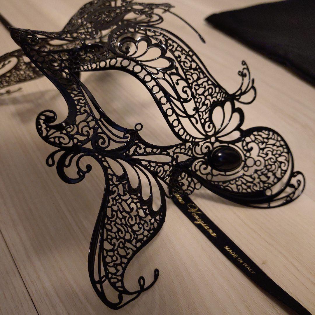 イタリア製ヴェネチアンマスク 真鍮製