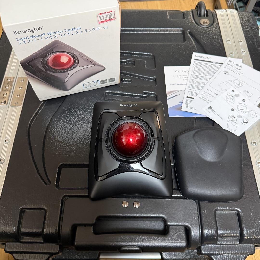 ほぼ未使用 KensingtonExpertMouse無線 + XP-PEN