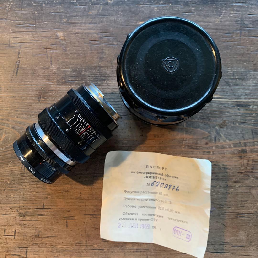 【希少】1969年製　jupiter9 85㎜f2 ★ライカMマウント