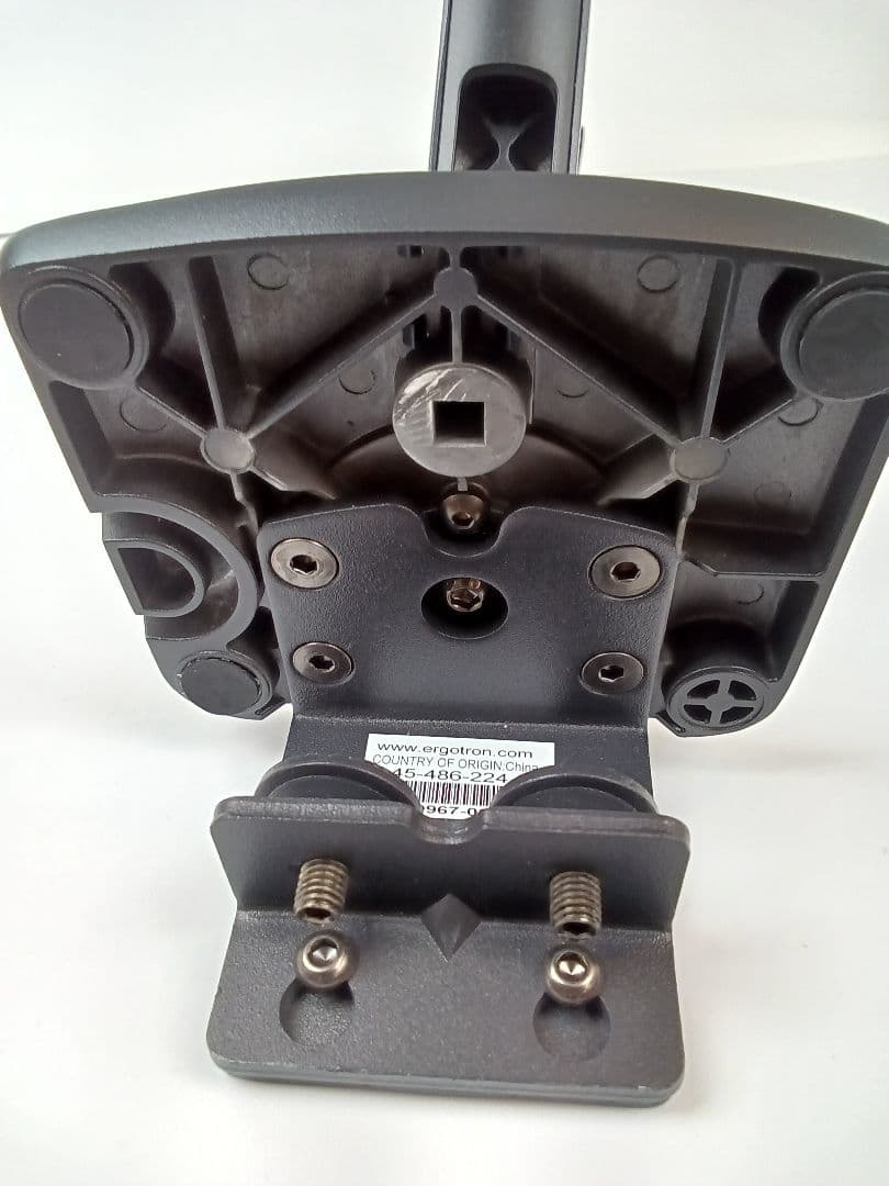 ergotron エルゴトロン MXV デスクモニターアーム マットブラック