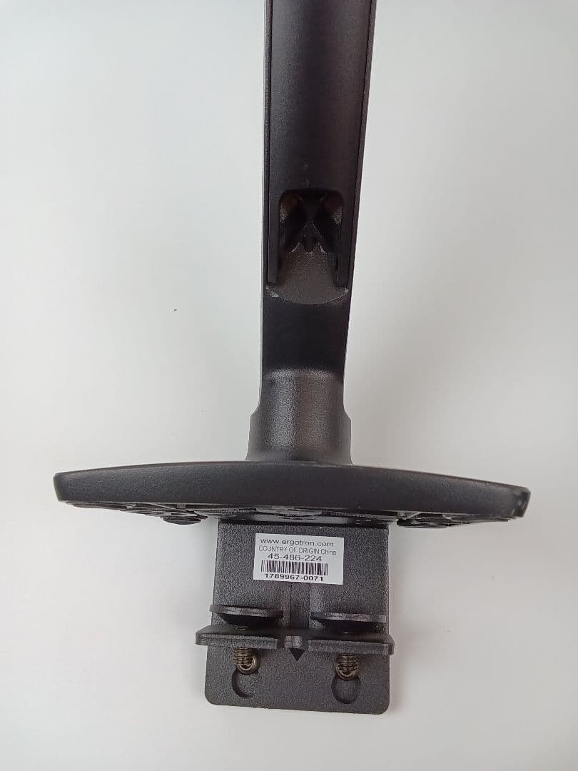 ergotron エルゴトロン MXV デスクモニターアーム マットブラック