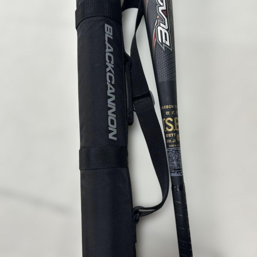 BLACK CANNON 軟式バット バットケース付き