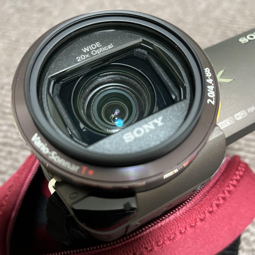 oftoSONY FDR-AX45 デジタル4Kビデオカメラ　Sグリップ付