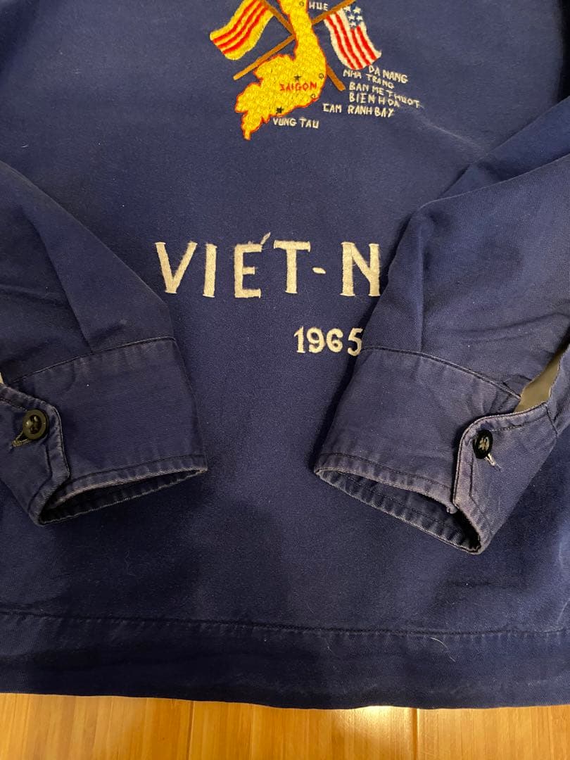 超希少！！　60s Vietnam jacket ベトジャン　オリジナル　青系