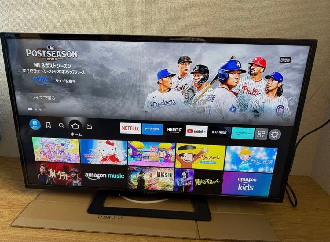 Sony KJ-32W500C 2016年製&Fire tv stickセット