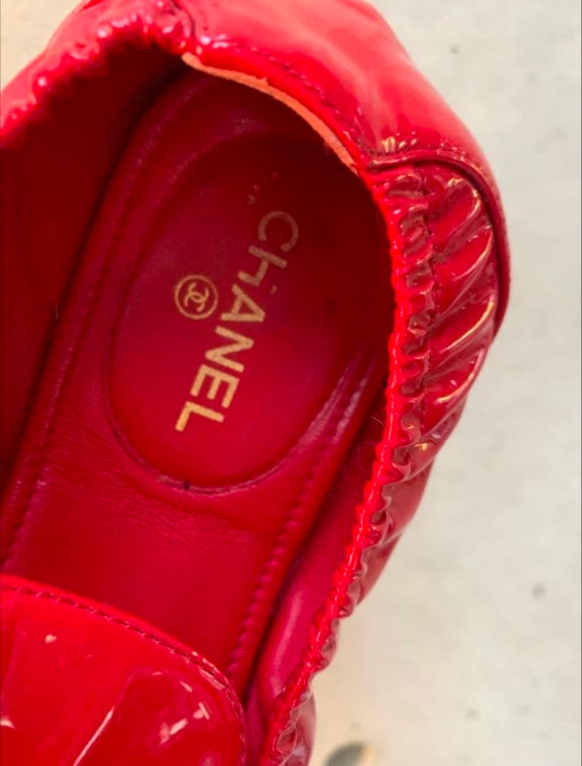 CHANEL シャネル　ローファー　パール　ココマーク