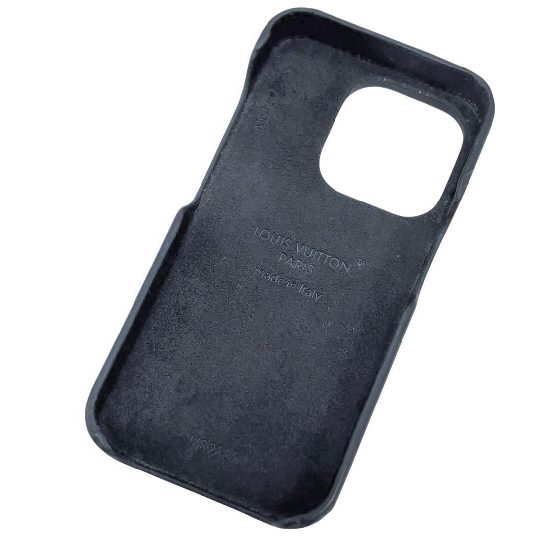 ルイヴィトン バンパー ケース スマホ iPhone15Pro 黒 M82889