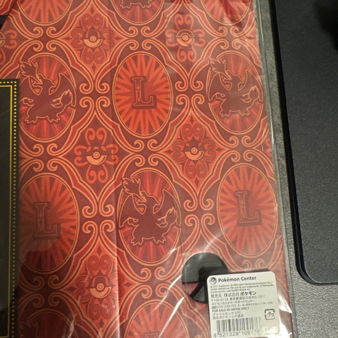 【新品未開封】光るポケモンとの遭遇　ファイルボックス　かがやく　リザードン