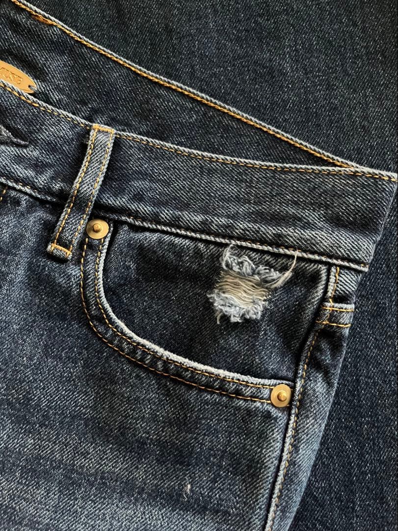 ドゥーズィエムクラス 完売 BITTER デニムパンツ 34 定価31,900円