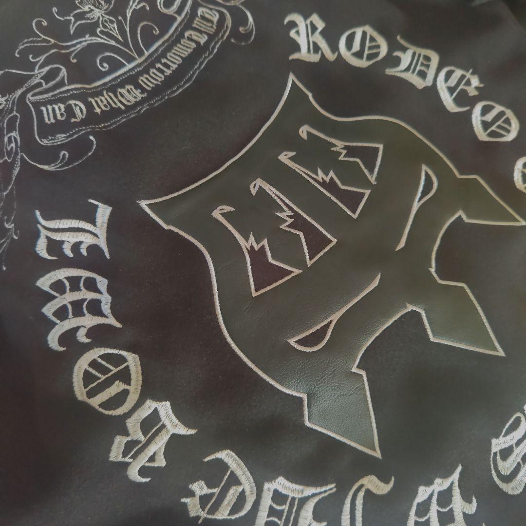 新作BIackletterスタジャン　黒　M 13200円