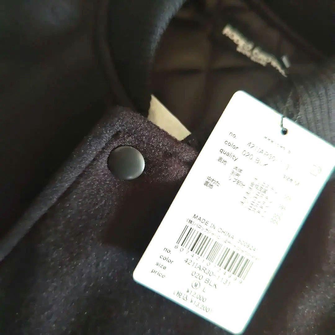 新作BIackletterスタジャン　黒　M 13200円