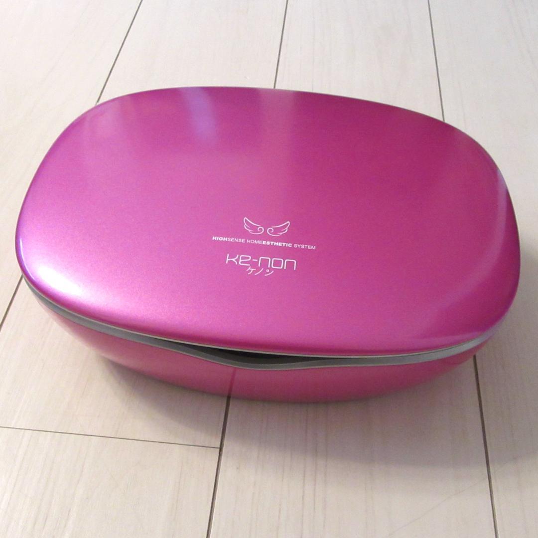 ★カートリッジ3種付き★光脱毛器 KE-NON ケノン★Ver.6.2★ピンク★