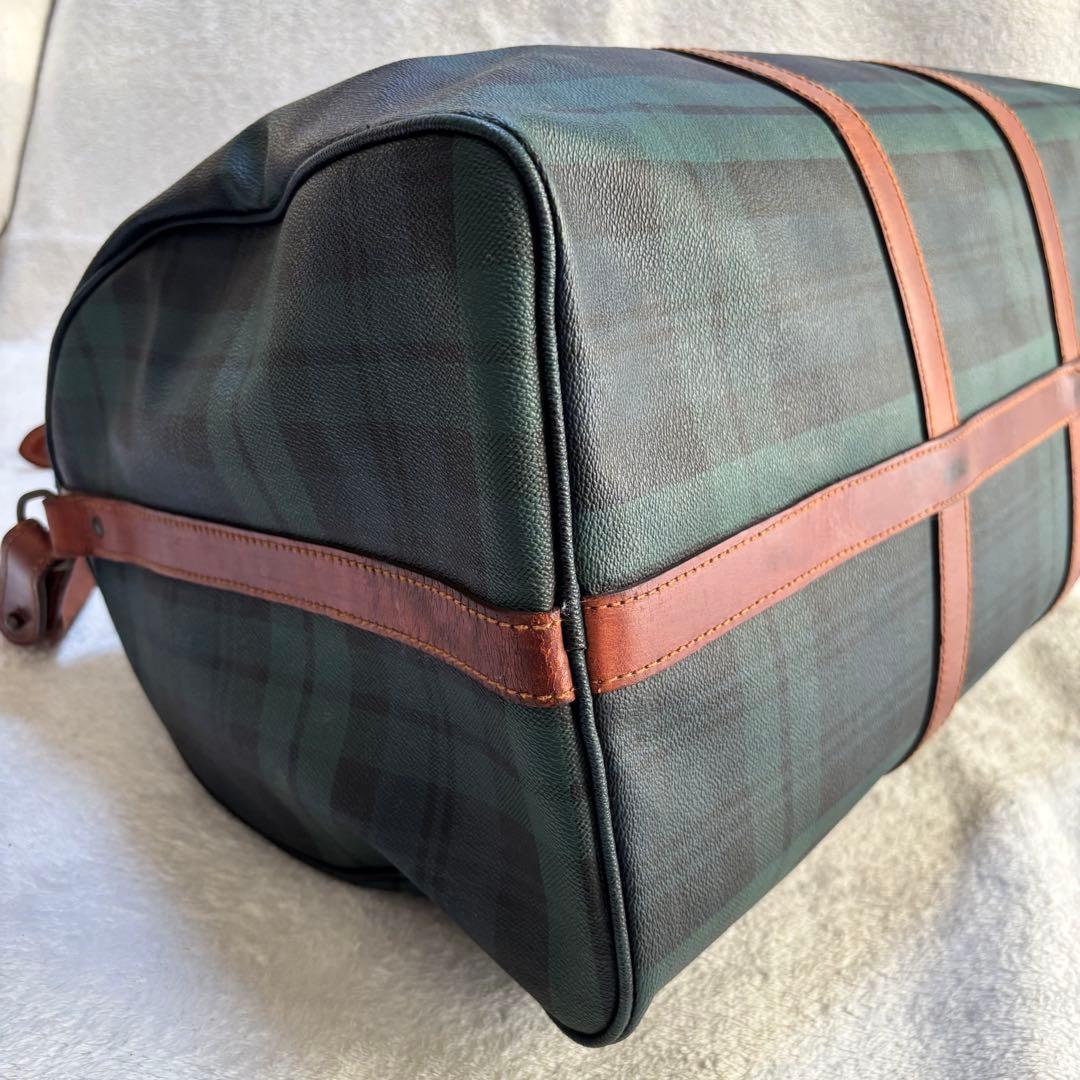 ✨️美品 ポロラルフローレン ボストンバッグ 2WAY PVCレザー グリーン