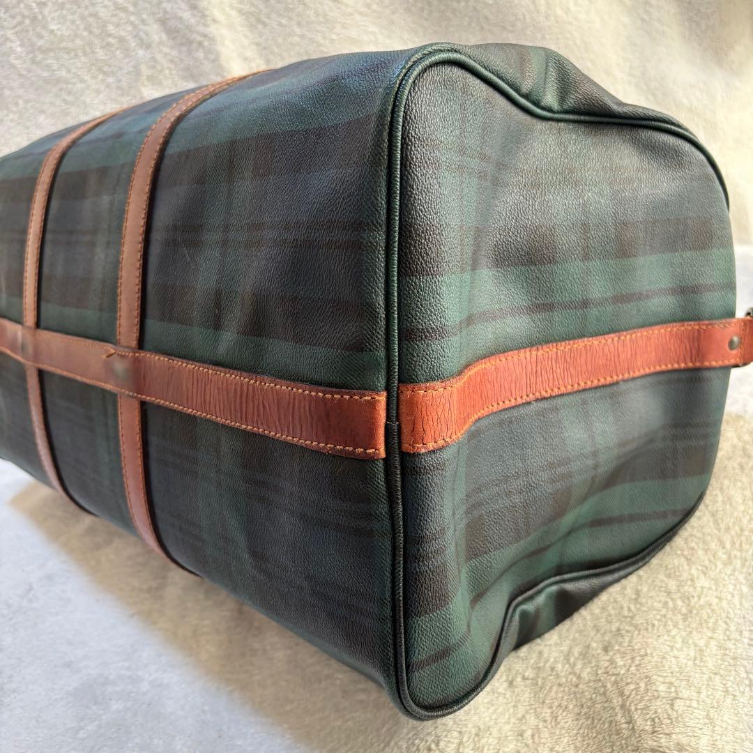 ✨️美品 ポロラルフローレン ボストンバッグ 2WAY PVCレザー グリーン