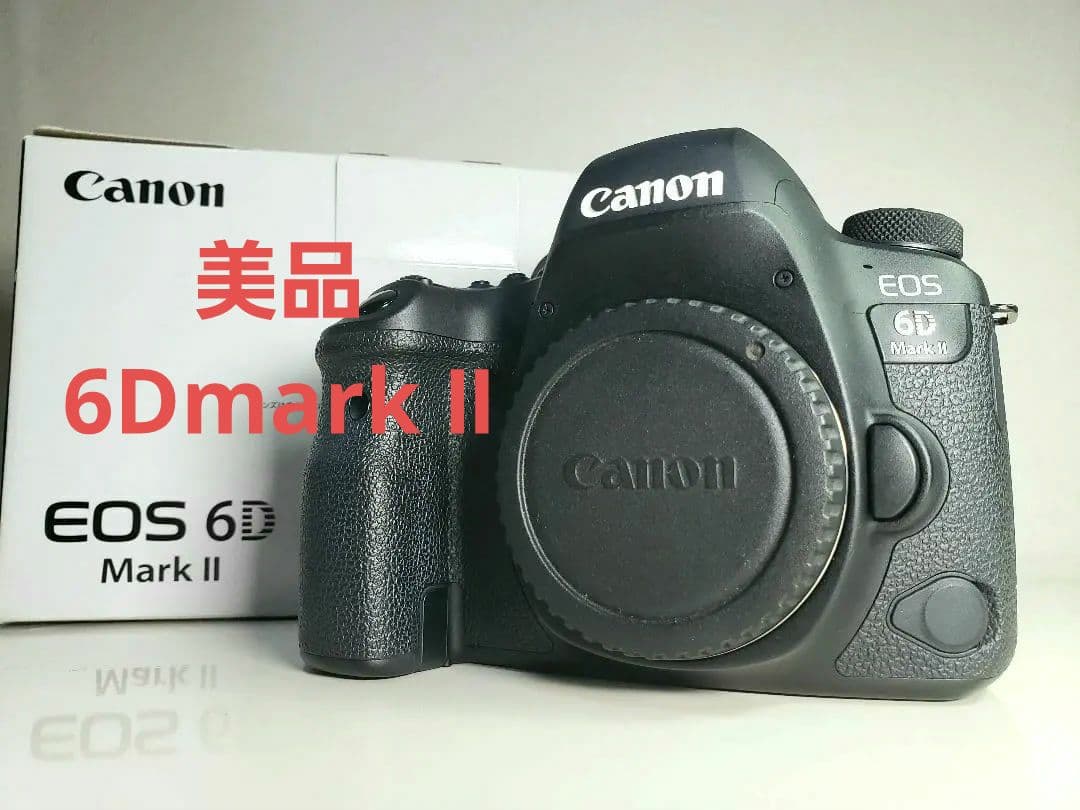 Canon EOS 6D Mark Ⅱ　元箱あり