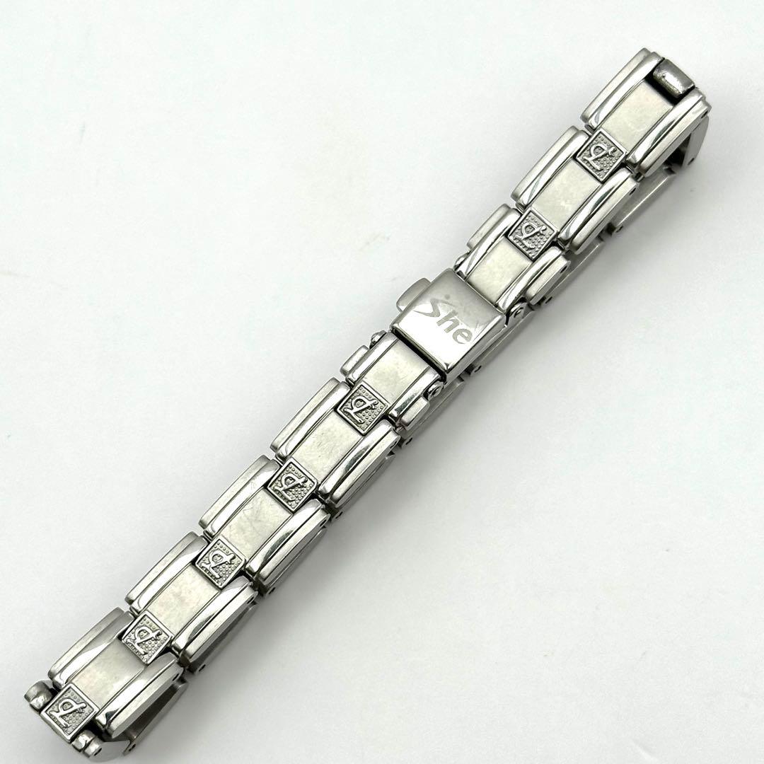 【良品】レダシルマ ブレスレット She シルバーカラー