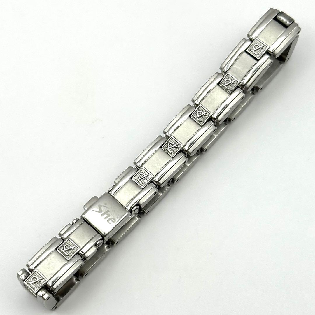 【良品】レダシルマ ブレスレット She シルバーカラー