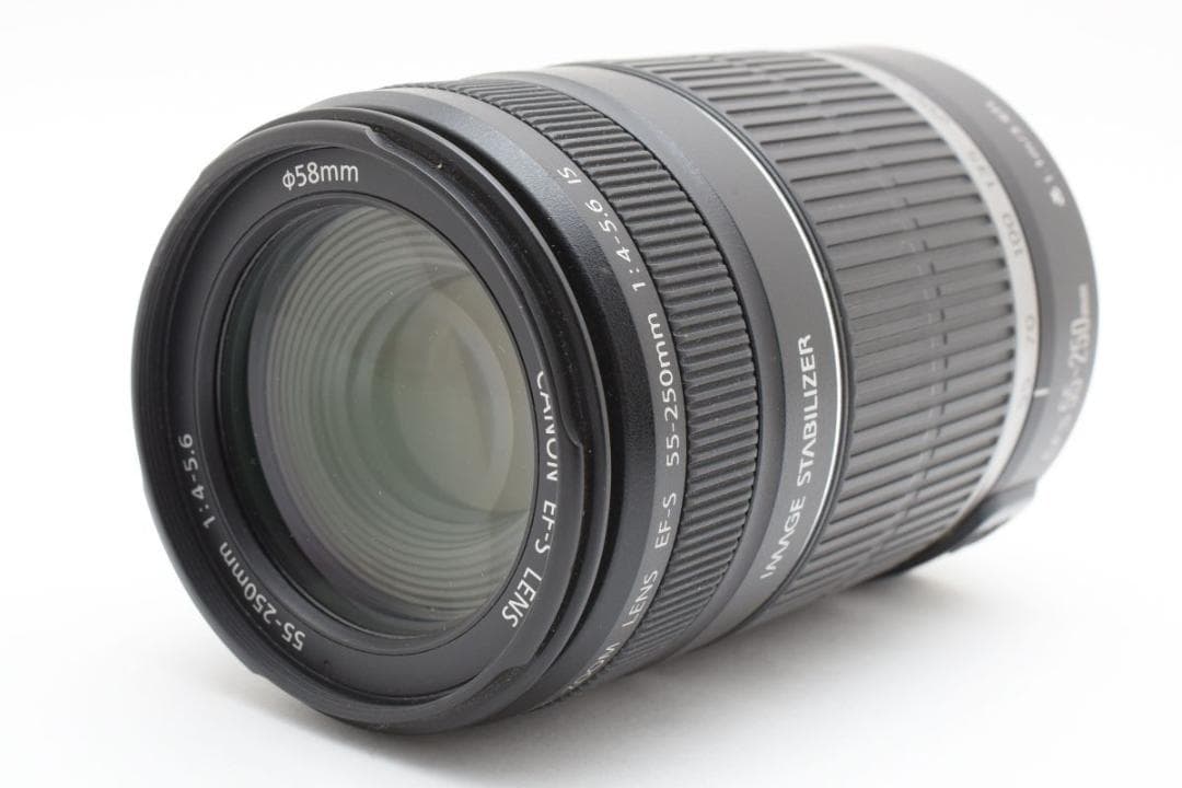 Canon キャノン EF-S 55-250mm F4-5.6 IS レンズ