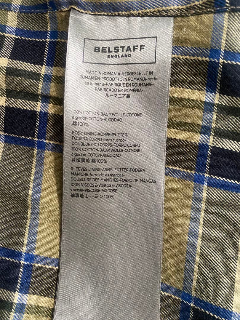 BELSTAFFベルスタッフ ジャケット フード付き　RN 137608