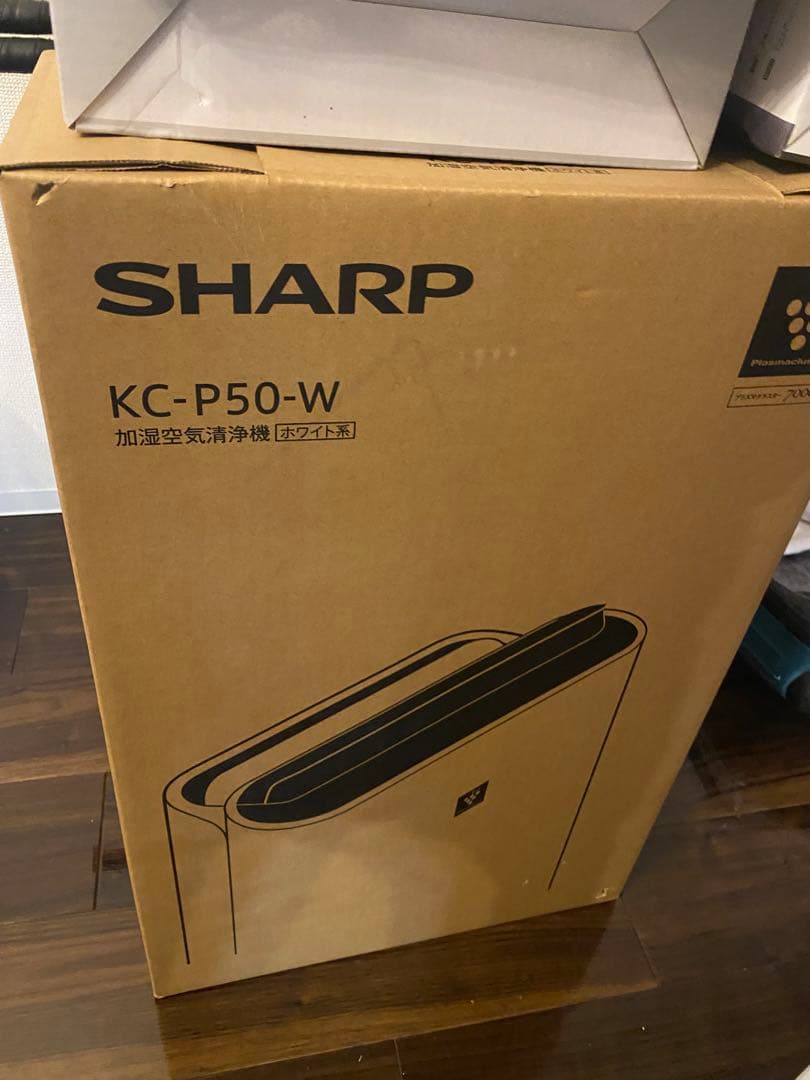 SHARP KC-P50-W 加湿空気清浄機　プラズマクラスター7000
