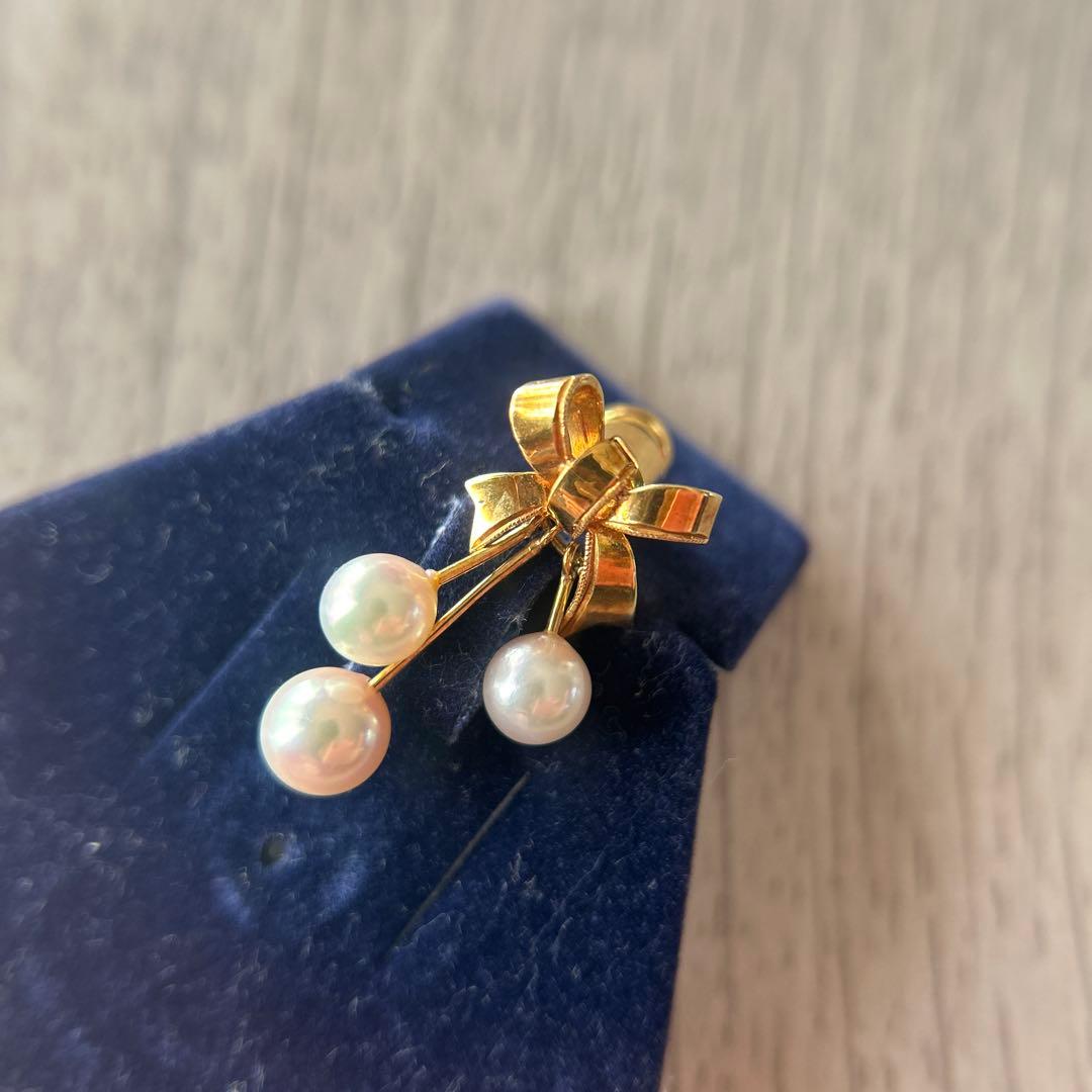 【真由美】※他の方は購入しないでください！　18金リボンブローチ