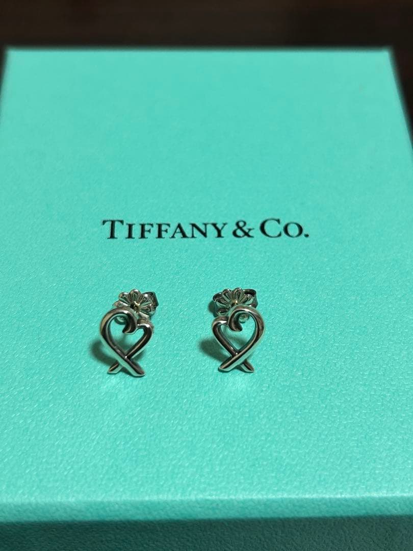 Tiffany & Co. ハート型シルバーピアス