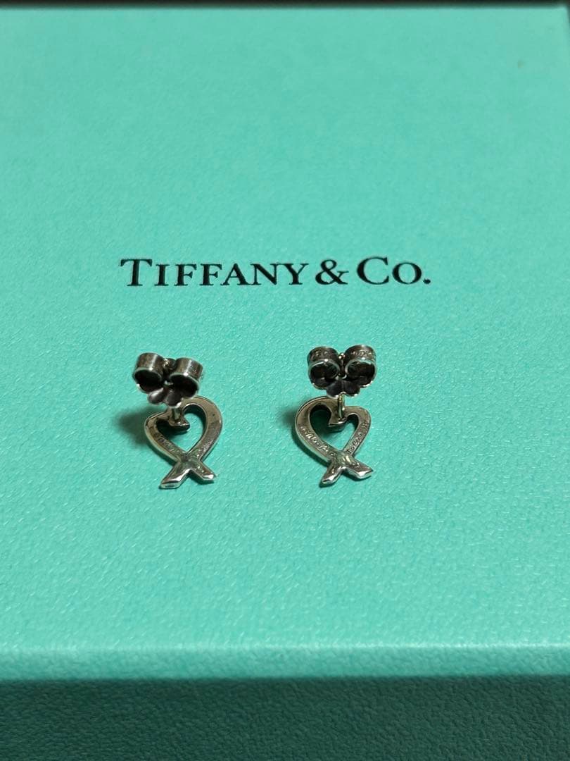 Tiffany & Co. ハート型シルバーピアス