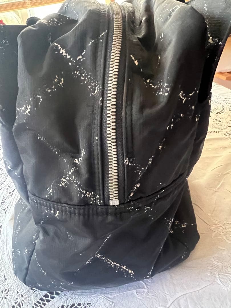 OLD CHANEL トラベルライン　ナイロン　トートバック　ポーチ付き