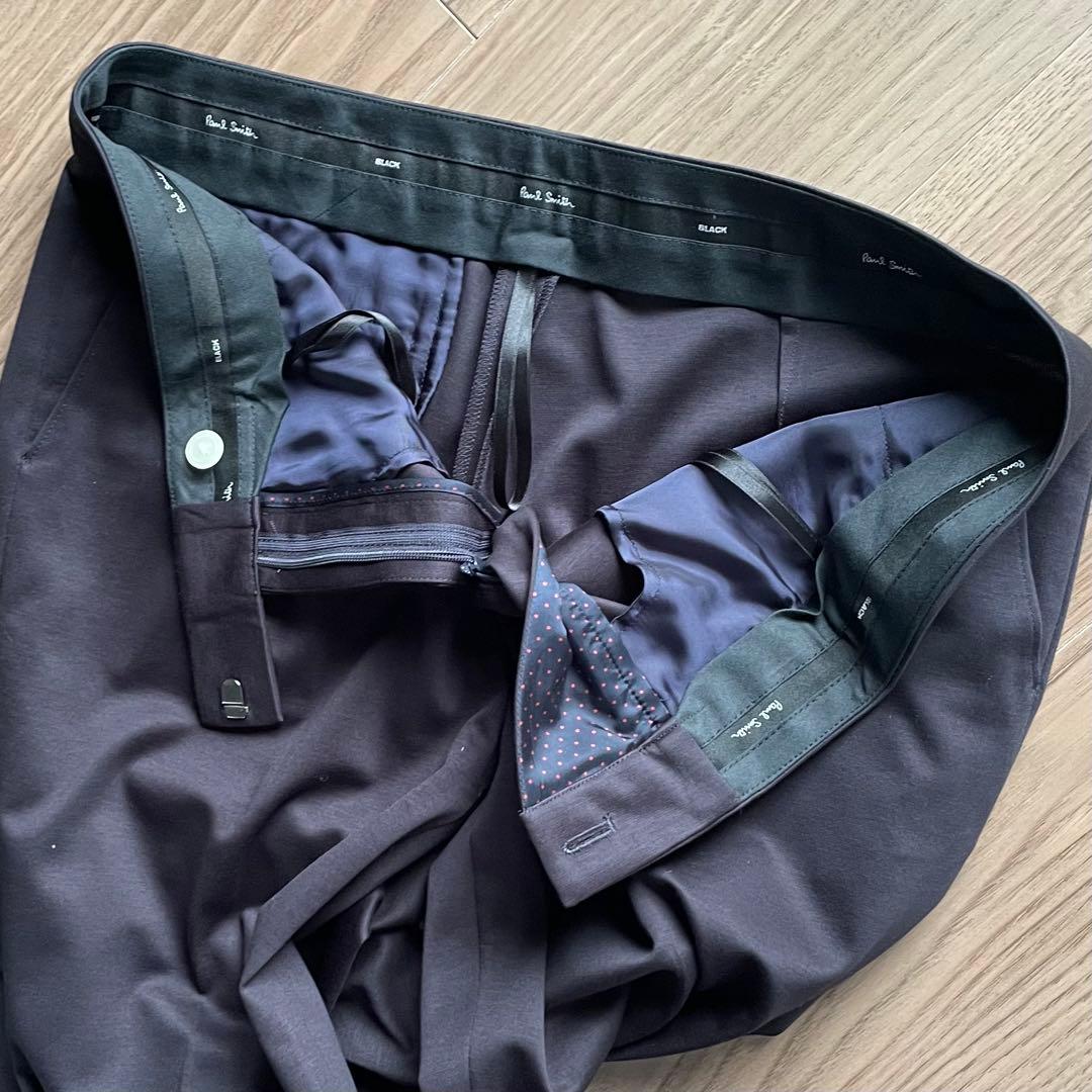 Paul Smith BLACK パンツスーツ　コットンストレッチ　1B 42