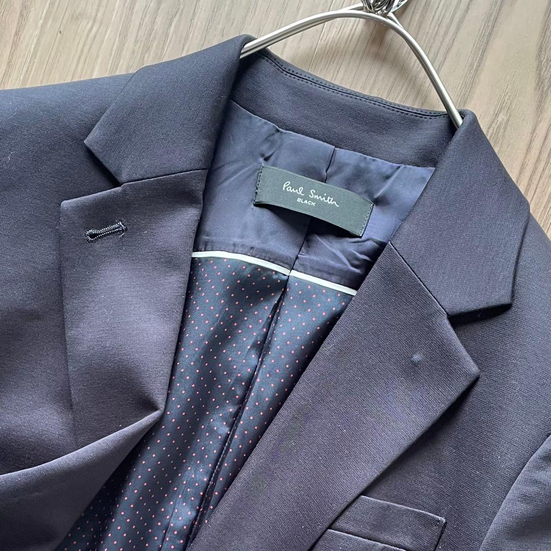 Paul Smith BLACK パンツスーツ　コットンストレッチ　1B 42