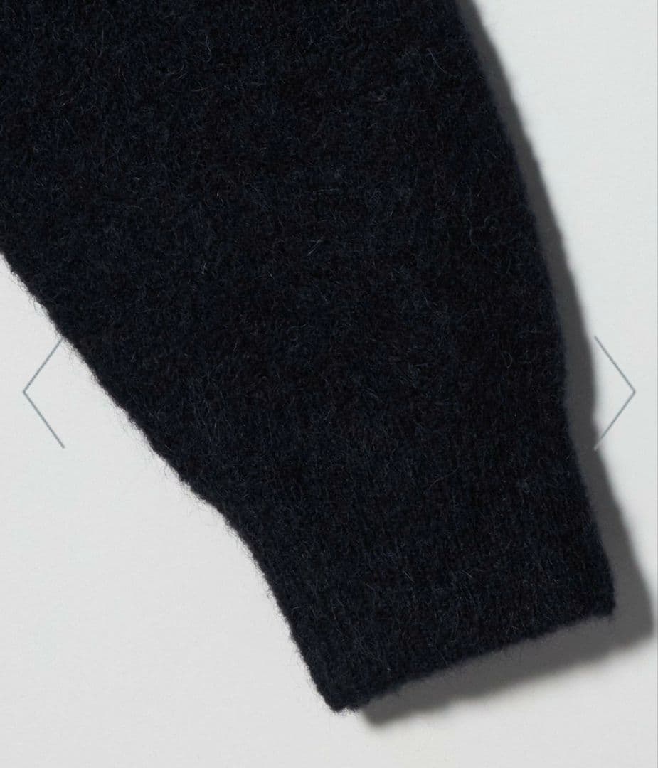 特別値下げ！【試着程度美品】アルパカ クルーネック ニットセーター【サイズL】