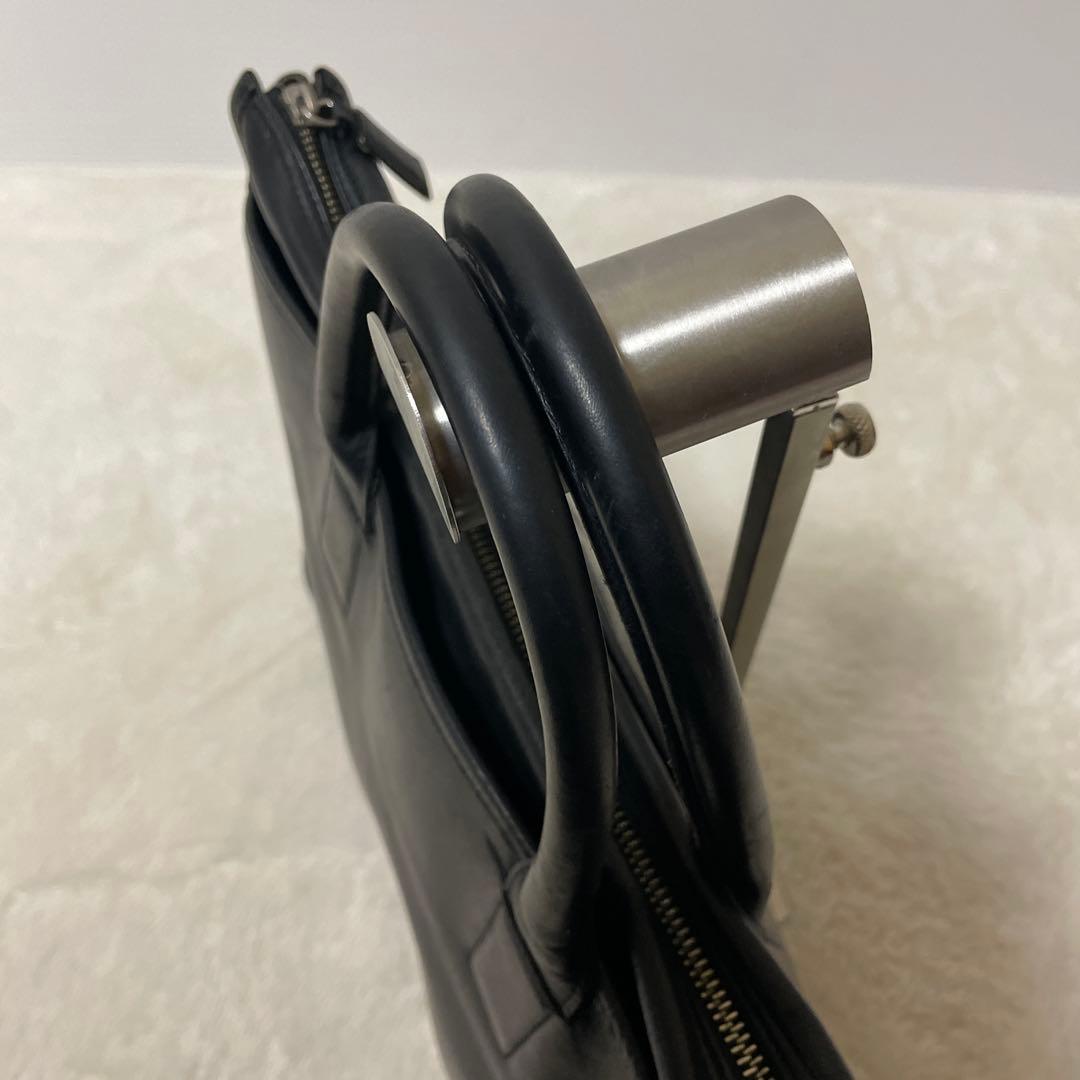 【希少】PORTER オールレザー ブリーフケース A4収納 ブラック