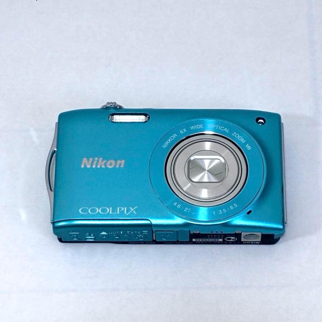 Nikon ニコン COOLPIX S3300 ブルー デジカメ