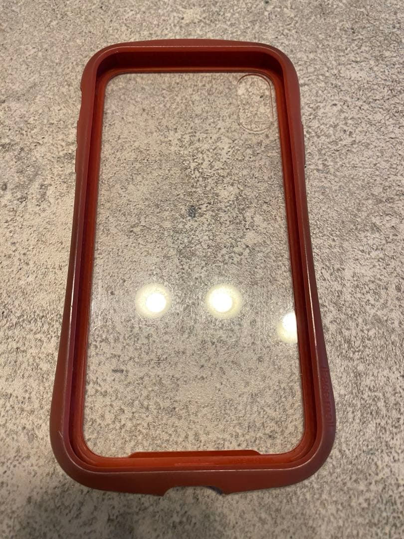 【ジャンク品】iPhone XR 128GB レッド　画面割れ有