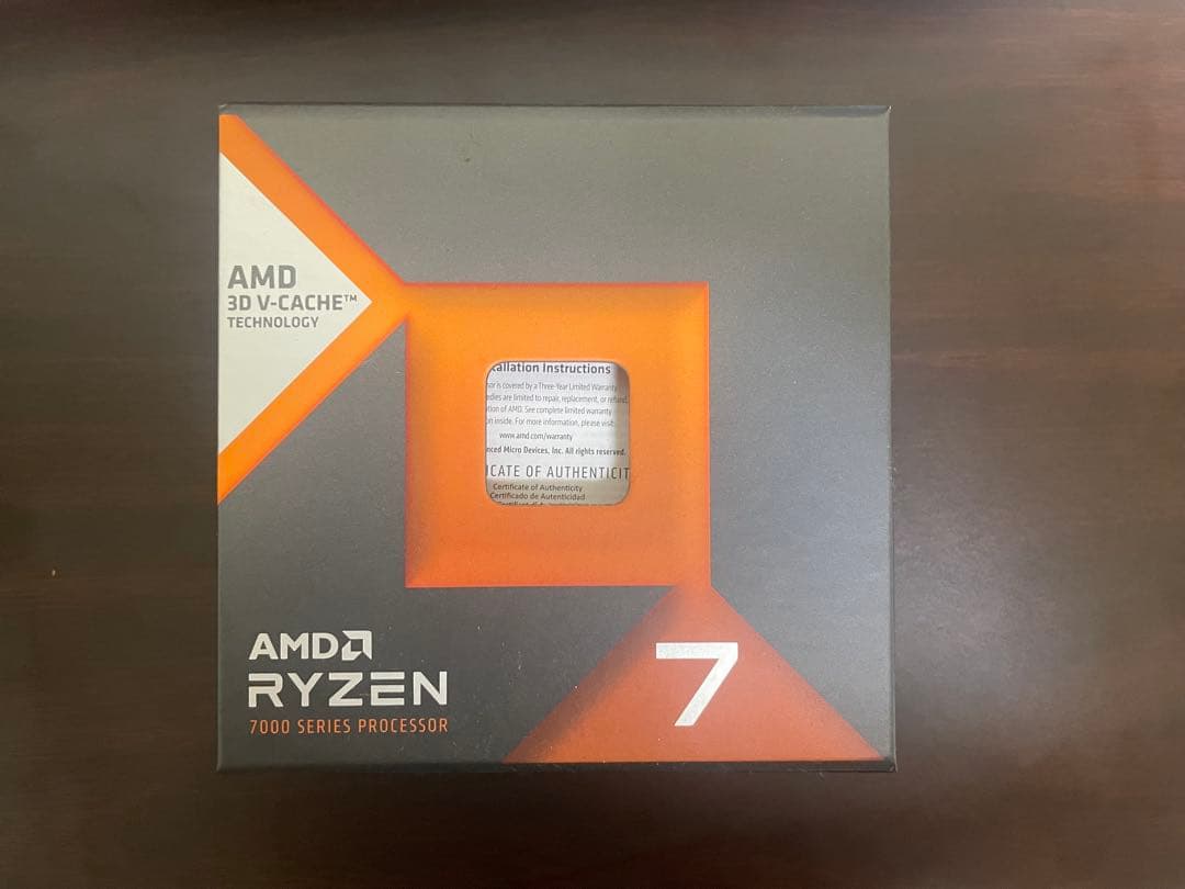 CPU AMD Ryzen 7 7800X3D BOX
