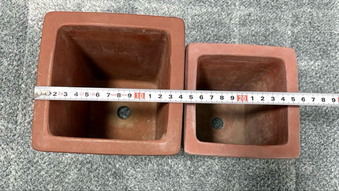 中国鉢2点セット！　支那鉢　盆栽