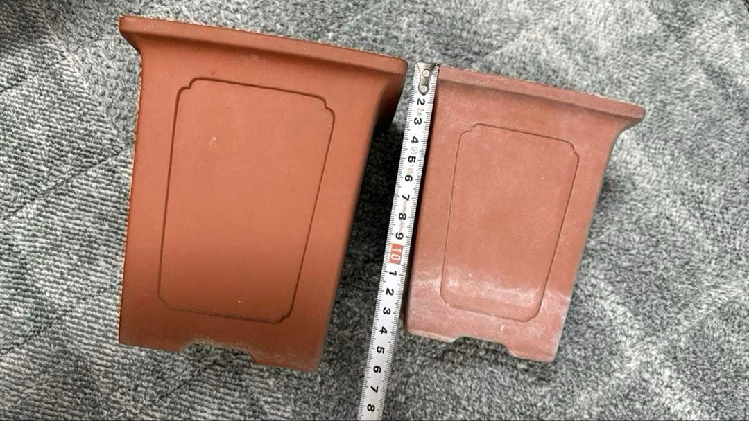 中国鉢2点セット！　支那鉢　盆栽