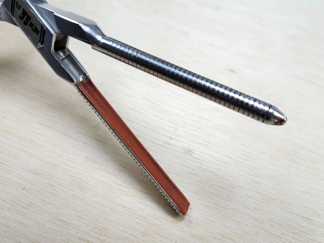 ★6&8㎜★NEW S.G★丸アイロン★日理★中古★理容★床屋★パンチ★濡れパン