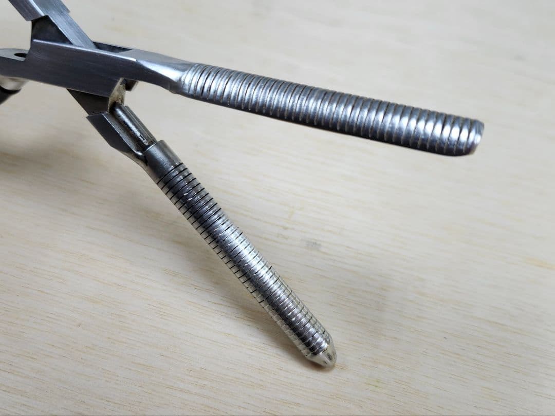 ★6&8㎜★NEW S.G★丸アイロン★日理★中古★理容★床屋★パンチ★濡れパン