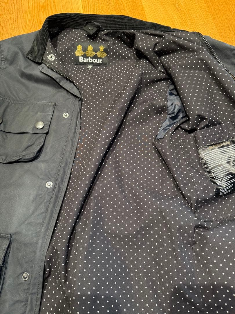 Barbour × EDIFICE オイルドジャケット/36