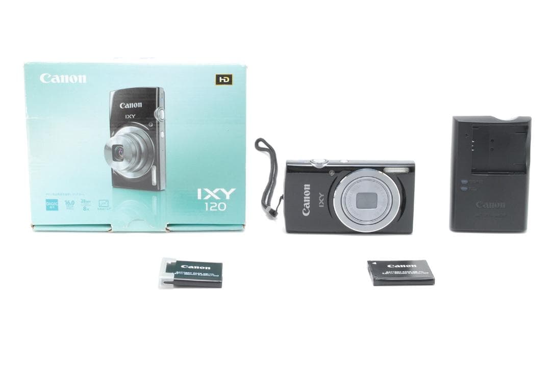 【美品】キャノン Canon IXY 120 ブラック
