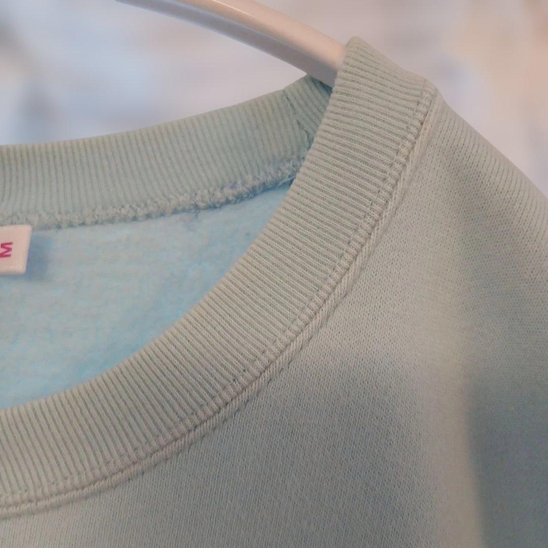 春先OK正規品美品A BATHING APE 水色 スウェット Mサイズ