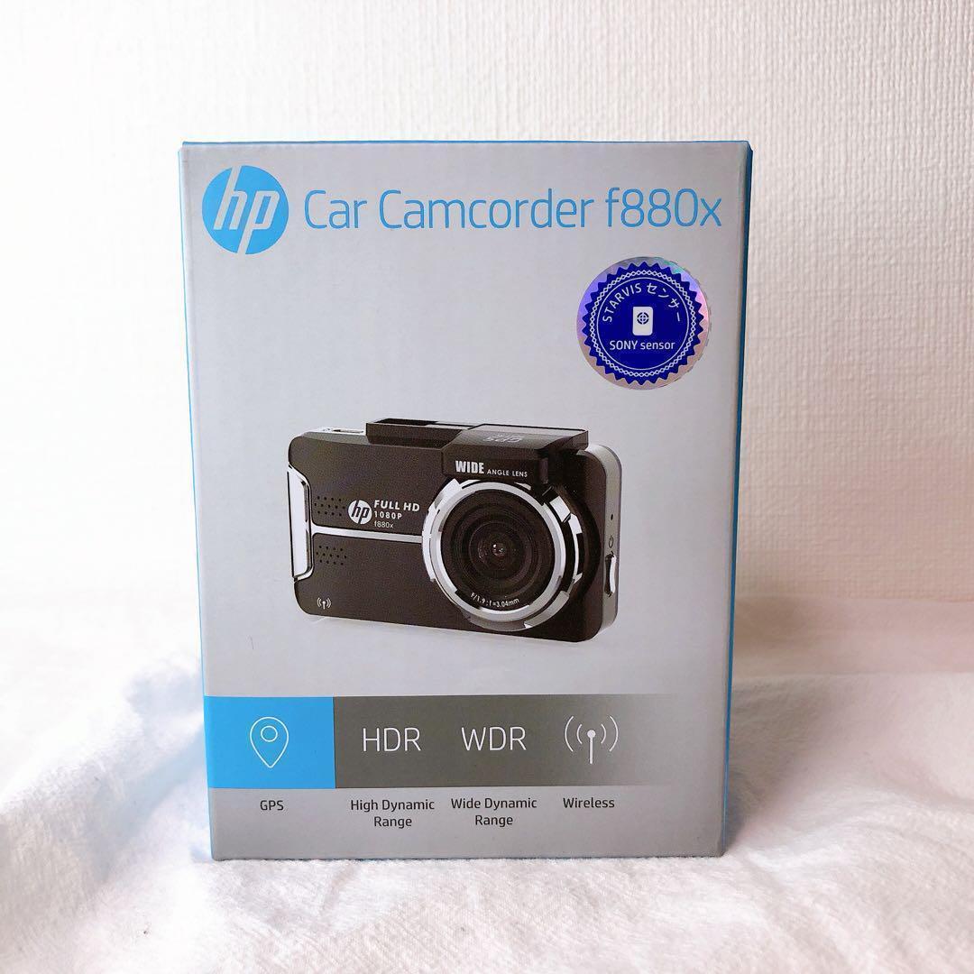 新品 ヒューレット・パッカード hp ドライブレコーダー 前後カメラ