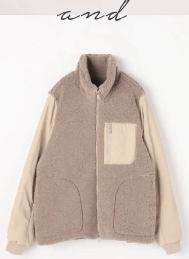 新品LOUNIEボアライナー付きフードコート❤︎ピンク38